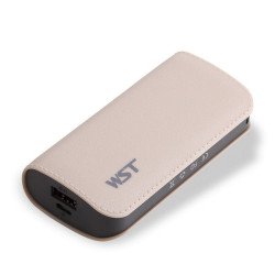 5200 mAh Ultra Compact Portable Charger External Battery Power Bank (Gold)